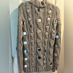 Staud Beehive Mirrored Sweater - XS